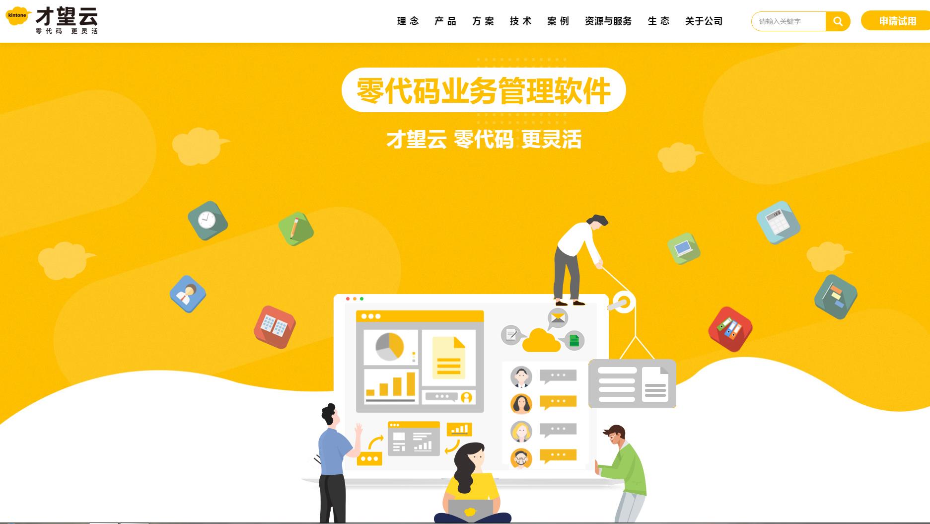 才望云kintone