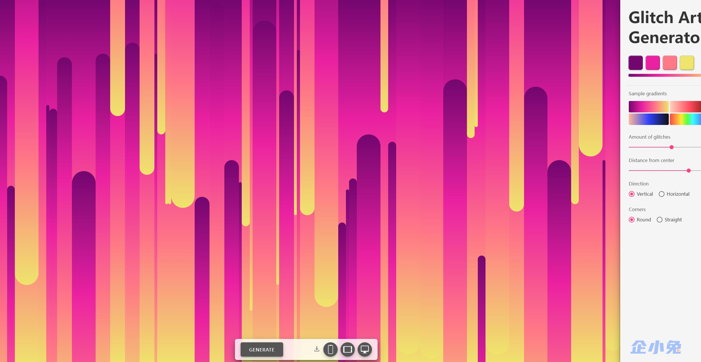 Glitch Art Generator