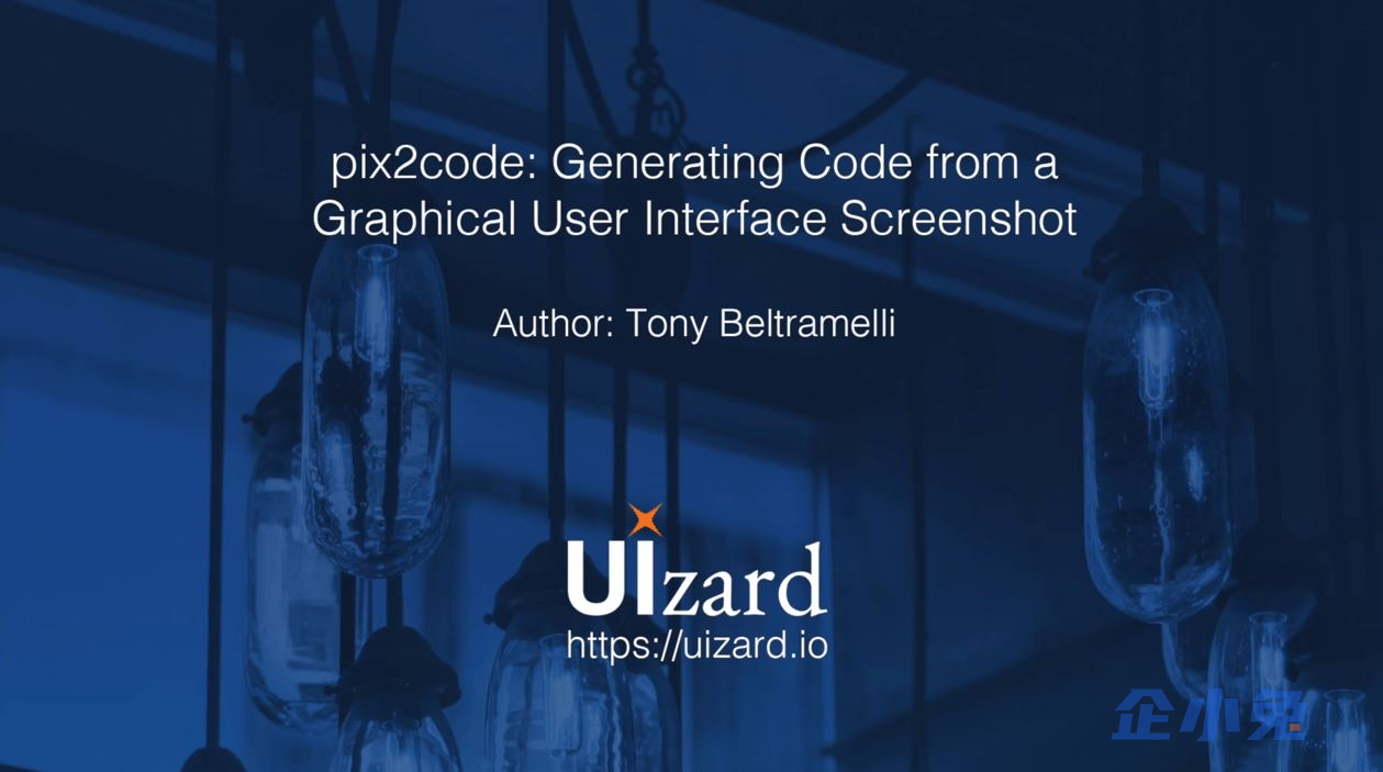 Pix2Code插图