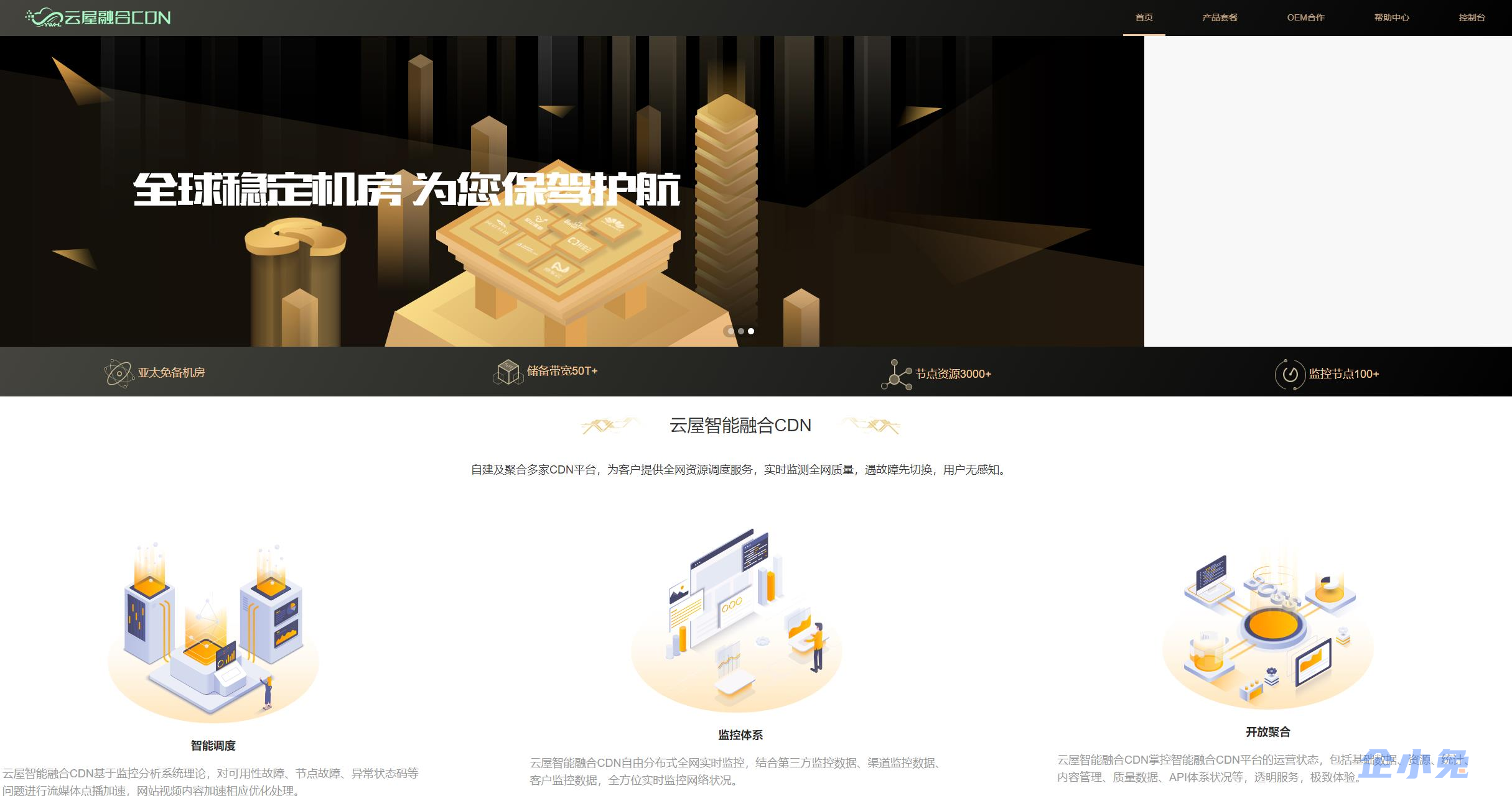 云屋智能融合CDN