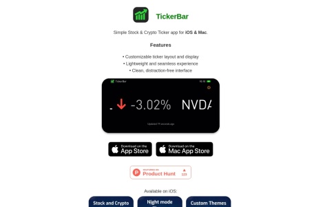 TickerBar